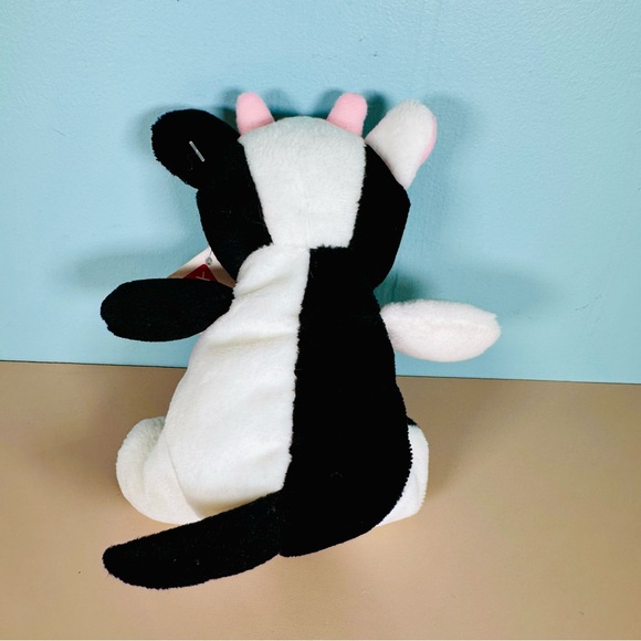 Vintage Nabisco “Cookies” The Cow Stuffed Animal Plush Beanie 8” w/ Tag - Picture 4 of 8